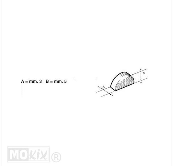 Vliegwiel Spie Minarelli/Yamaha/Piaggio 3x5x13