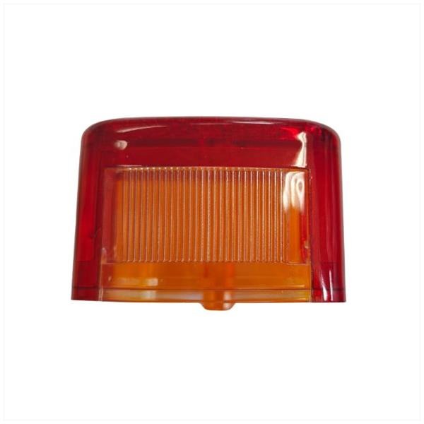 Achterlicht Glas Simson Rechthoek Oranje/Rood CE