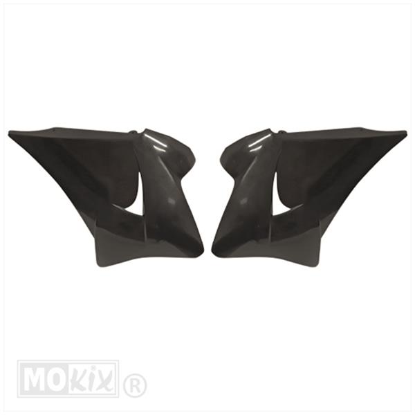 Ensemble de protections de réservoir Rieju RR/Spike noires