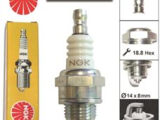 Bougie NGK BPM7A Solex (1)