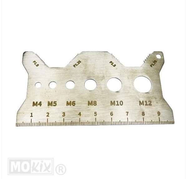 Bout/Schroefdraad Meetplaat M4-M10 Ttoolz
