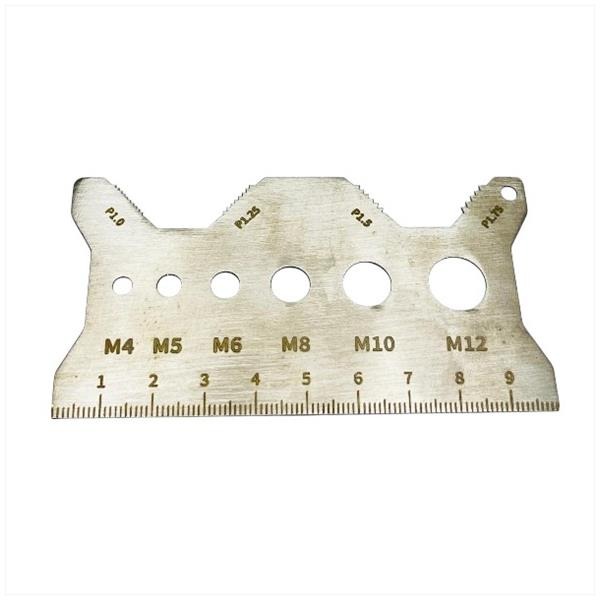 Bout/Schroefdraad Meetplaat M4-M10 Ttoolz