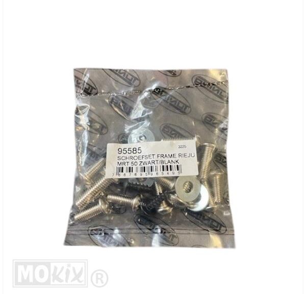 Schroefset Frame Rieju MRT 50 Zwart/Blank (26)