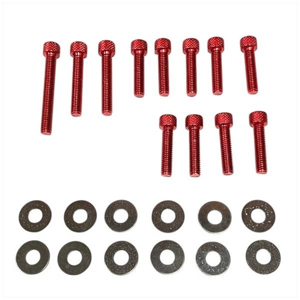 Carterdeksel Boutset Minarelli Horz/Vert ALU Rood
