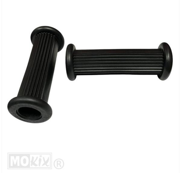 Voetsteun-Rubbers SET Simson S/SR Modellen Zwart - Supertec