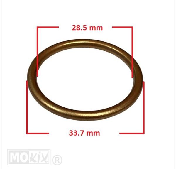 Pakking Uitlaat Simson 28.5 X 33.7 X 3.3mm (1)