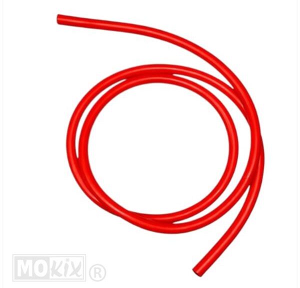 Benzineslang/Filter KIT 5x8  NBR 100cm Rood - Supertec