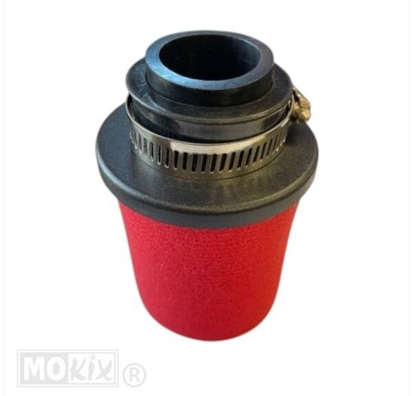 Powerfilter Foam Racing Groot Horz. Rood 28/35mm - Supertec