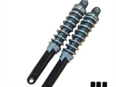 Schokbrekerset MKX Autom. 310mm Zwart/Chroom