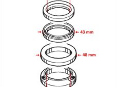 Balhoofdset Yamaha DT50MX CH Supertec