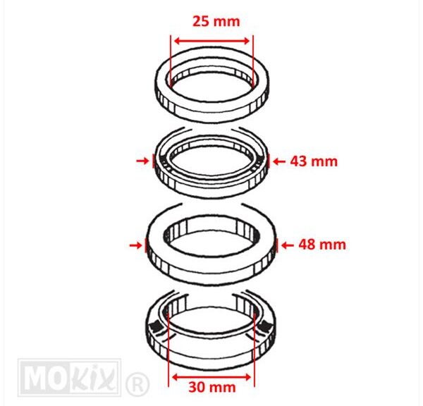 Yamaha DT50MX CH Supertec headset
