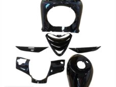 Plaatwerk KIT Piaggio ZIP00 LC (6) Glans Zwart " - MKX