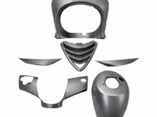 Plaatwerk KIT Piaggio ZIP00 LC (6) Satin Grey" - MKX