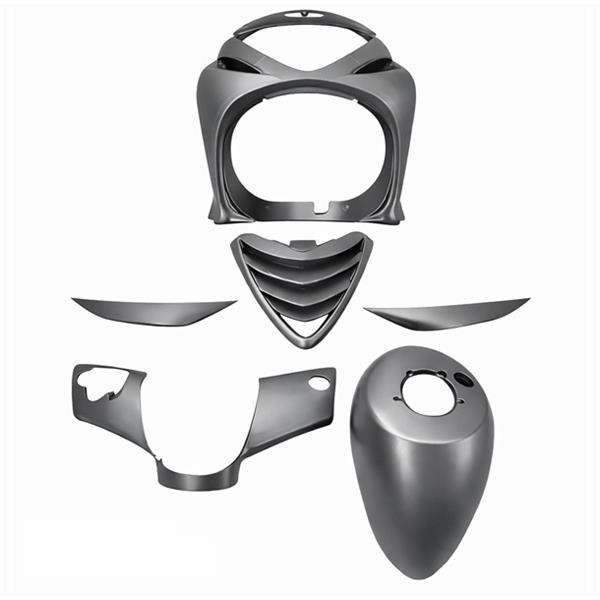Plaatwerk KIT Piaggio ZIP00 LC (6) Satin Grey" - MKX