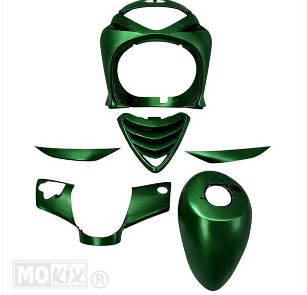 Plaatwerk KIT Piaggio ZIP00 LC (6) Jaguar Green" - MKX