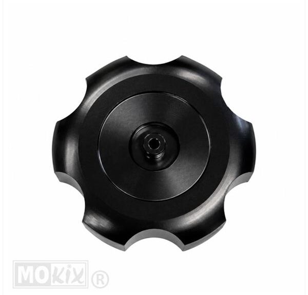 Tankdop Derbi Senda-R Aluminium Zwart 40mm