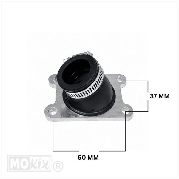 Spruitstuk Minarelli AM6 Racing 12-21mm SP - Afbeelding 2