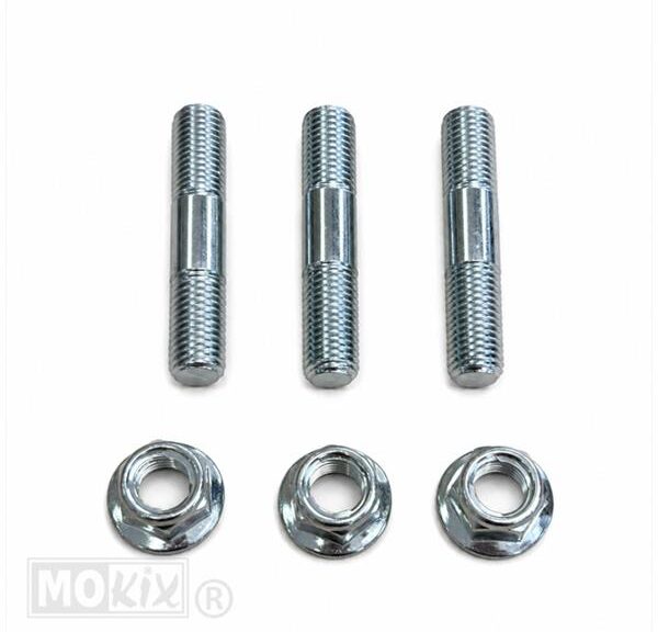 Achtertandwiel Tapeind/Moer SET Honda MT/MB (3)
