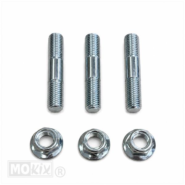 Achtertandwiel Tapeind/Moer SET Honda MT/MB (3)