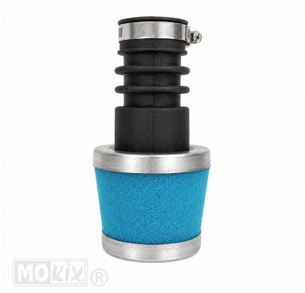 Powerfilter Foam Puch Maxi 12/15mm Carb. Blauw