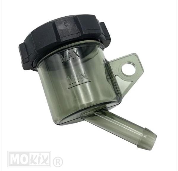 Bremsevæsketank/reservoir UNI 38mm 45gr Røgfarvet