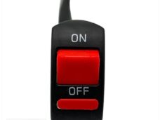 Drukbutton UNI AAN/UIT Rode Knoppen 3 Kabels