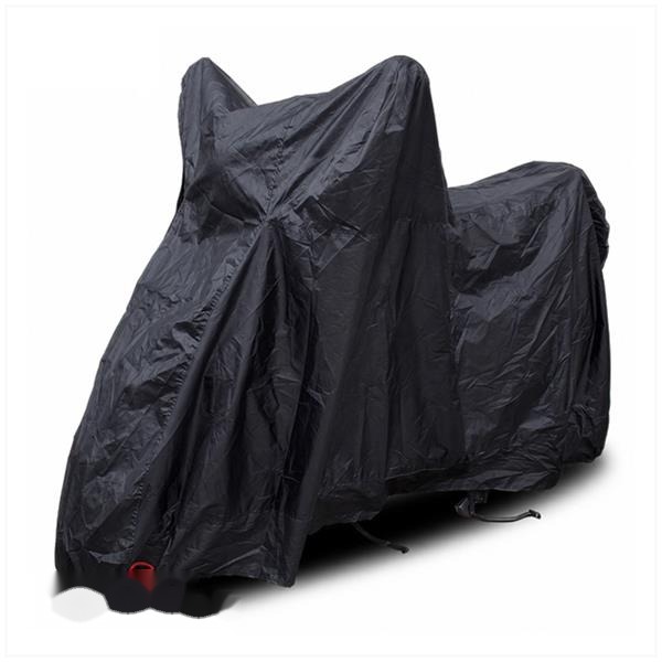 Scooter Hoes Motor MKX Zwart PVC 200x32x120