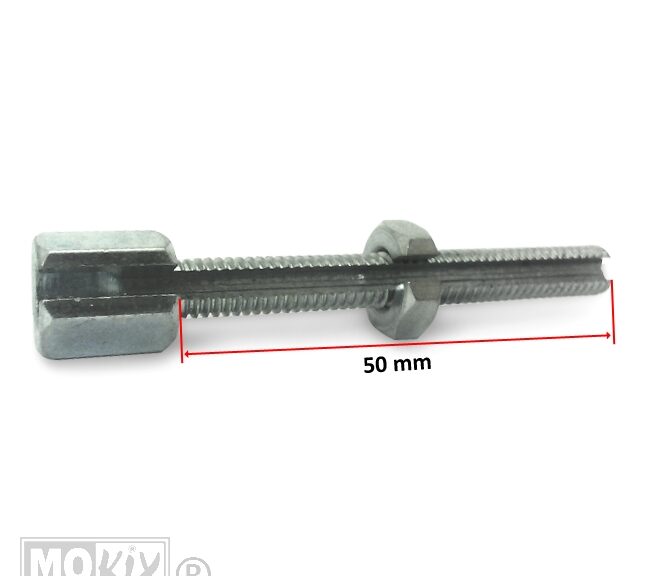 Kabelstelbout M6 MET Gleuf Lang 50mm (1) - Bollard