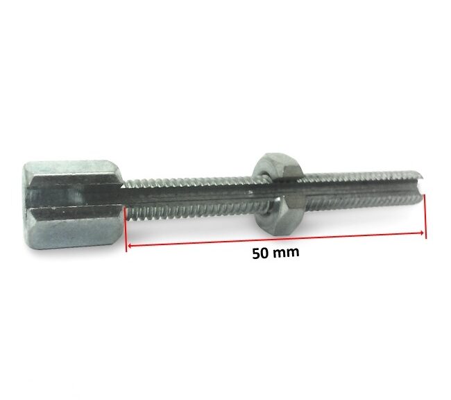 Kabelstelbout M6 MET Gleuf Lang 50mm (1) - Bollard