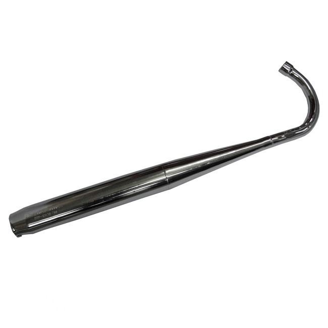 Uitlaat Zundapp WK + Bocht 36mm Chroom