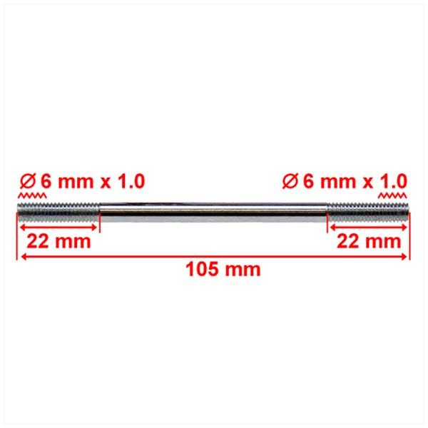 Cilinder Tapeind Puch Maxi 6x105 (1)
