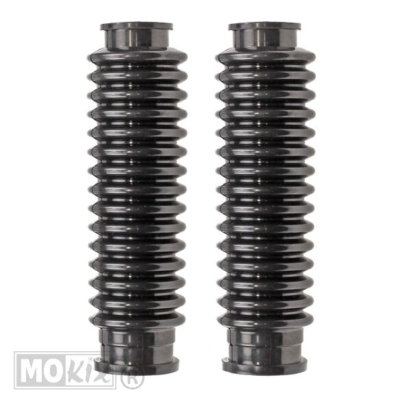 Voorvorkrubber Zundapp KS/GTS Zwart 205mm Set - Supertec