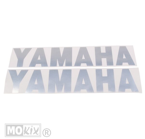 Yamaha Aerox Stickerset Onderspoiler Chroom (2)