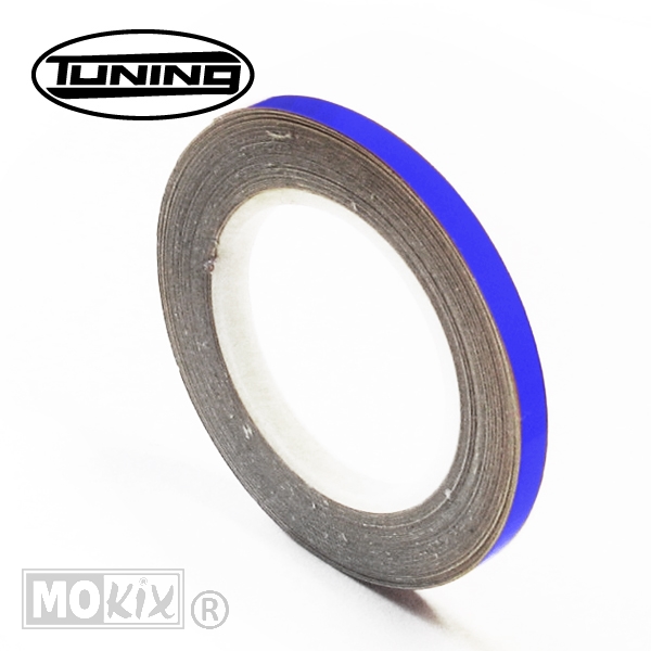 Wiel Reflectie Tape 5mm X 9m Blauw