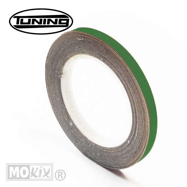 Wiel Reflectie Tape 5mm X 9m Groen