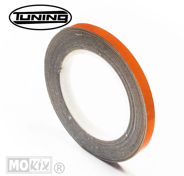 Wiel Reflectie Tape 5mm X 9m Oranje