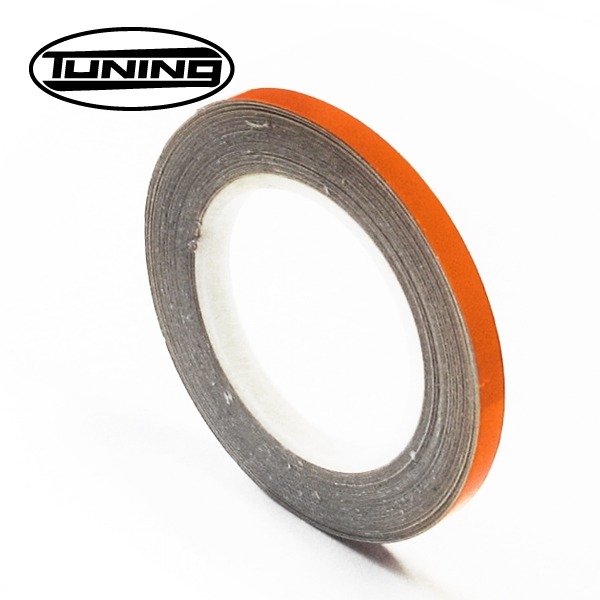 Wiel Reflectie Tape 5mm X 9m Oranje