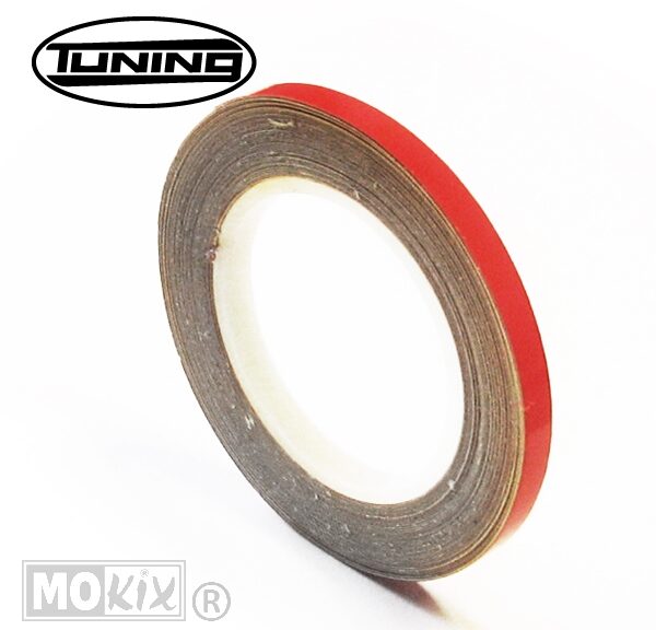Wiel Reflectie Tape 5mm X 9m RED