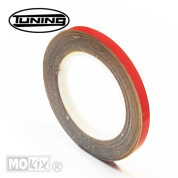 Wiel Reflectie Tape 5mm X 9m RED