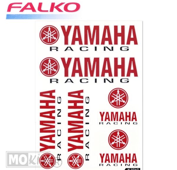 982040 SPONSOR-KIT YAMAHA RACING 33x22