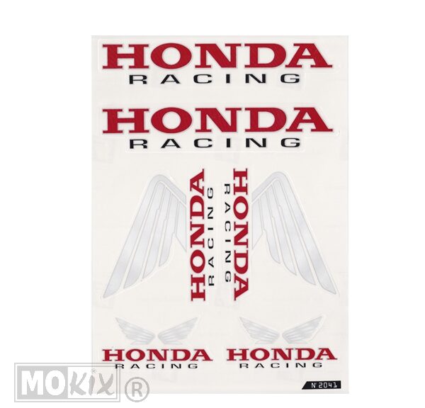 982041 SPONSOR-KIT HONDA RACING 33x22