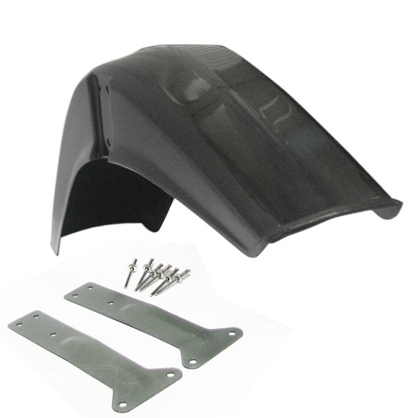Voorspatbord Vespa Citta Zwart