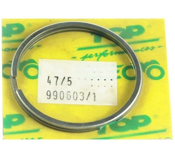 Jeu de segments de piston Minarelli 47.5 mm TP - Performances optimales