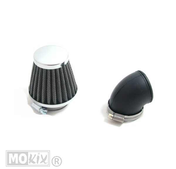 Powerfilter 42mm Haaks 90° 85mm Lang TP - Top Performances