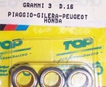 Rollenset (6) 16x13 3.0gr TP - Top Performances
