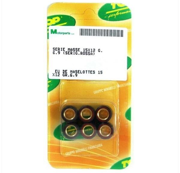 Rollenset (6) 15x12 4.5gr TP - Top Performances