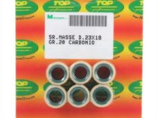 Rollenset (6) 23x18 22.0gr TP - Top Performances