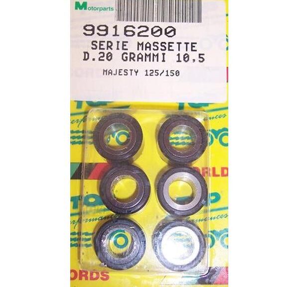 Rullasarja (6) 20x12 10.0gr TP - Huippusuorituskyky