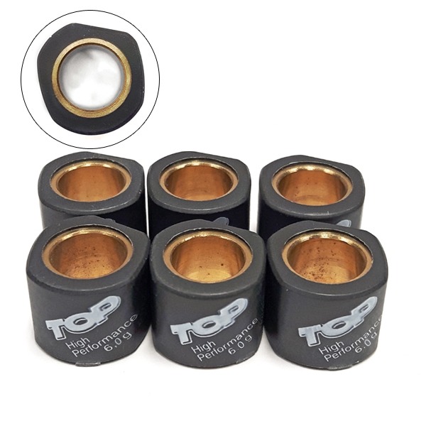Rollenset (6) 15x12 6.0gr TP HSP - Top Performances