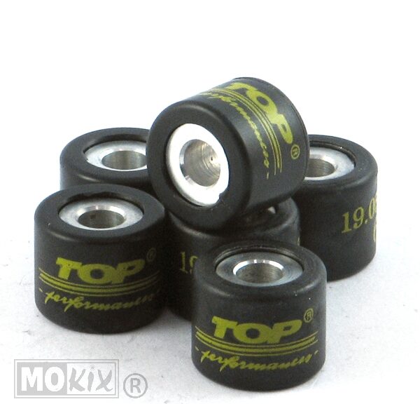 Rollenset (6) 19x15.5 6.5gr TP - Top Performances